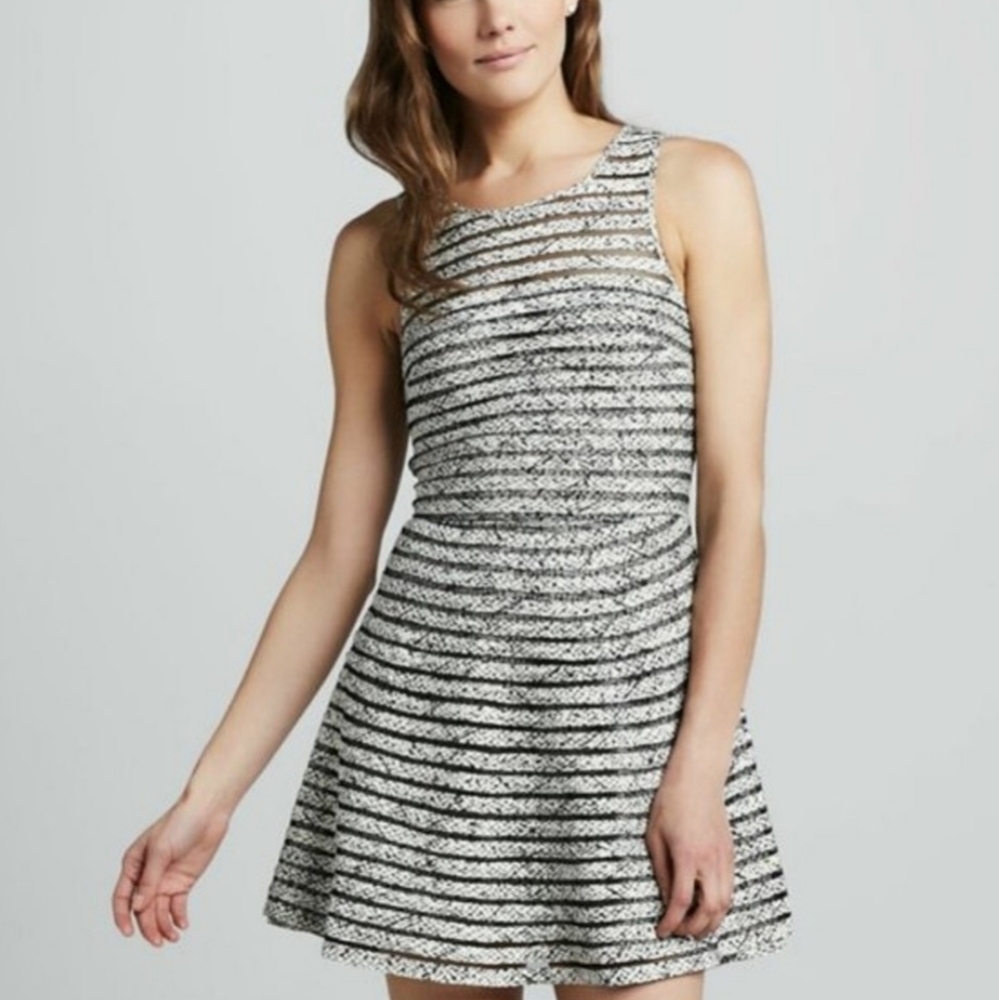 Parker Silk Sleeveless A Line Dress Size Small